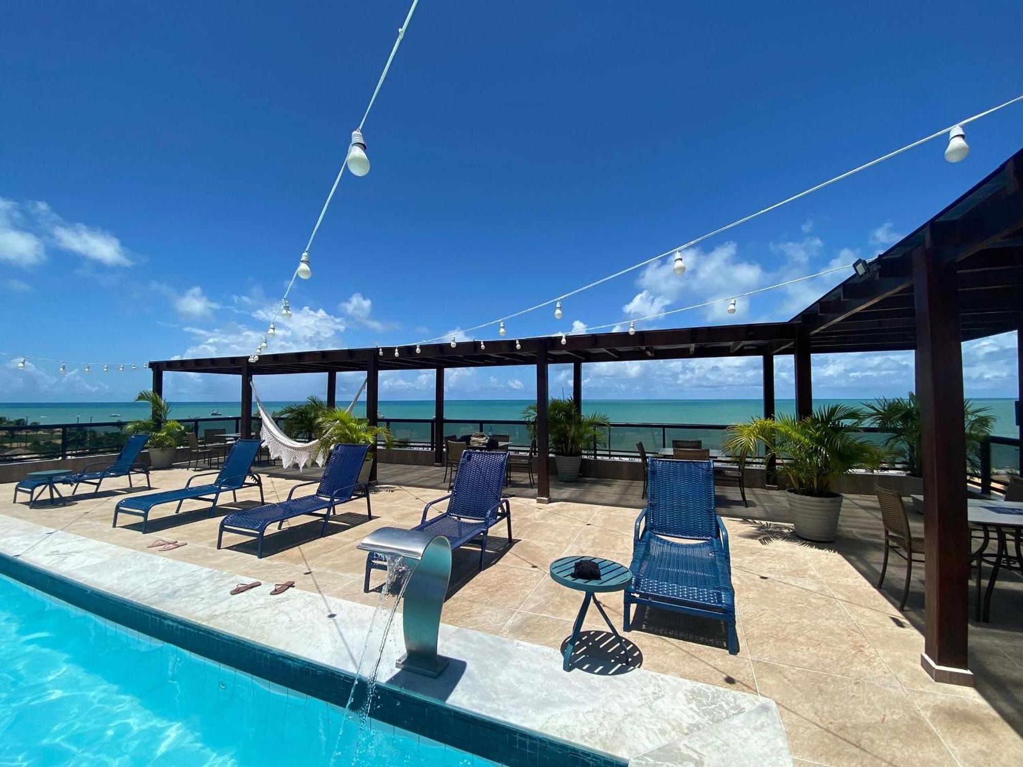 Bela Hospedagem - Marinas Flat - Excelente Localizacao Na Orla De Cabo Branco Joao Pessoa Luaran gambar