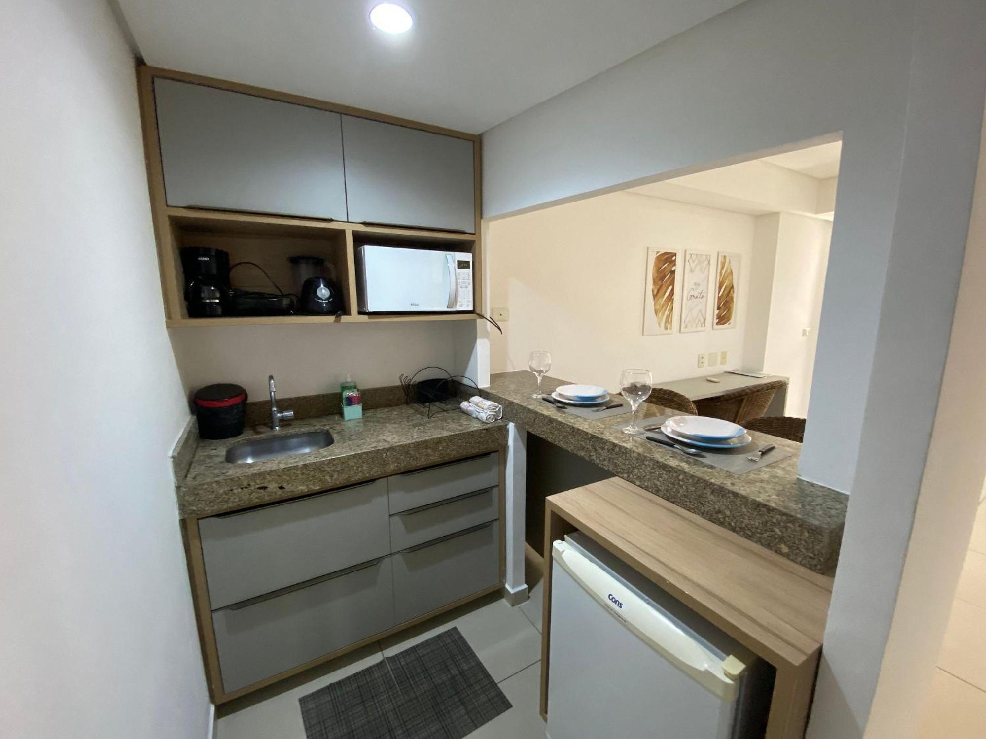 Bela Hospedagem - Marinas Flat - Excelente Localizacao Na Orla De Cabo Branco Joao Pessoa Luaran gambar