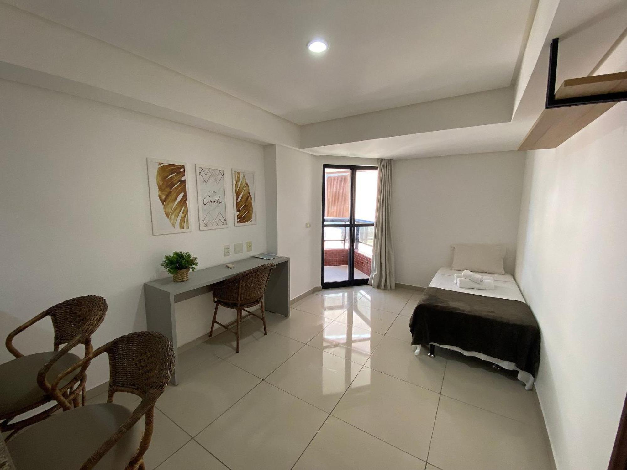 Bela Hospedagem - Marinas Flat - Excelente Localizacao Na Orla De Cabo Branco Joao Pessoa Luaran gambar