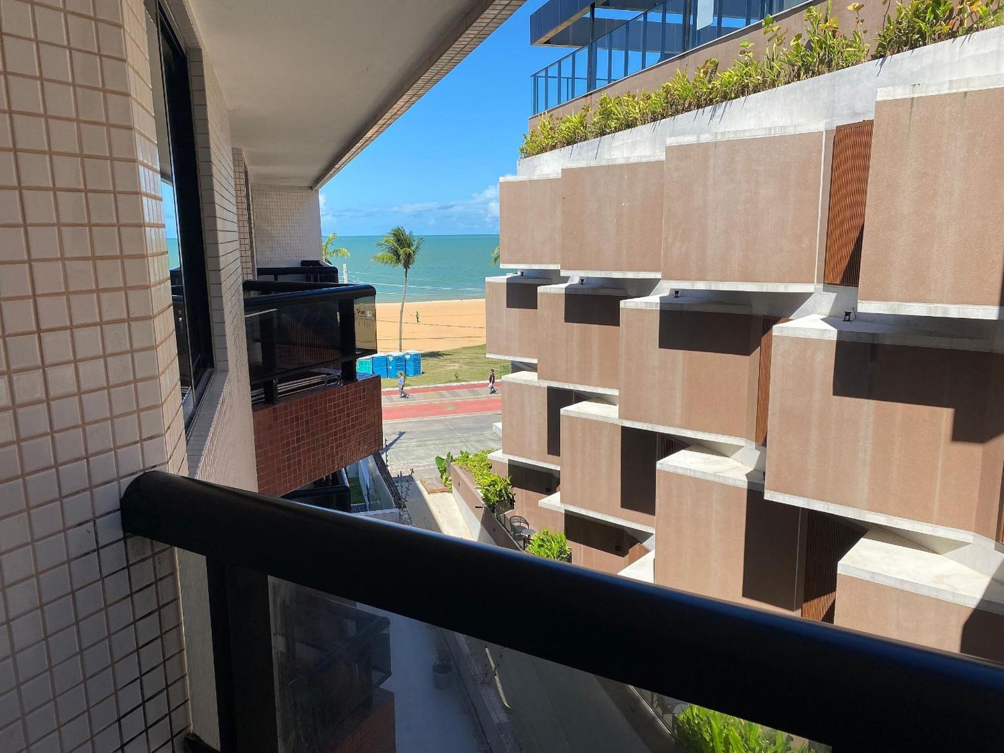 Bela Hospedagem - Marinas Flat - Excelente Localizacao Na Orla De Cabo Branco Joao Pessoa Luaran gambar